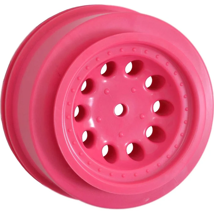 1/10 Revolver Front Short Course 2.2/3.0 Wheels, 12mm Hex, Pink (2): Slash 2WD