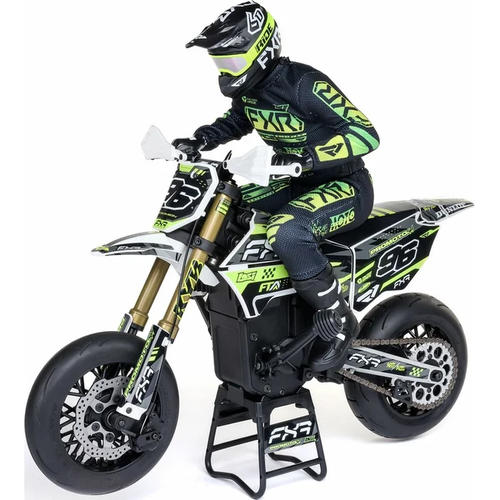 1/4 Promoto-SM FXR Supermoto Motorcycle RTR Basic, White