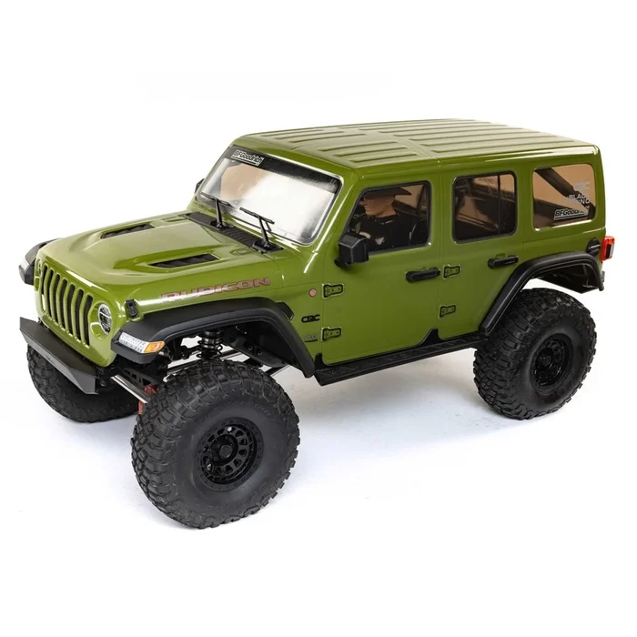 1/6 SCX6 Jeep JLU Wrangler Ready to Run (Green) (AXI05000T1)