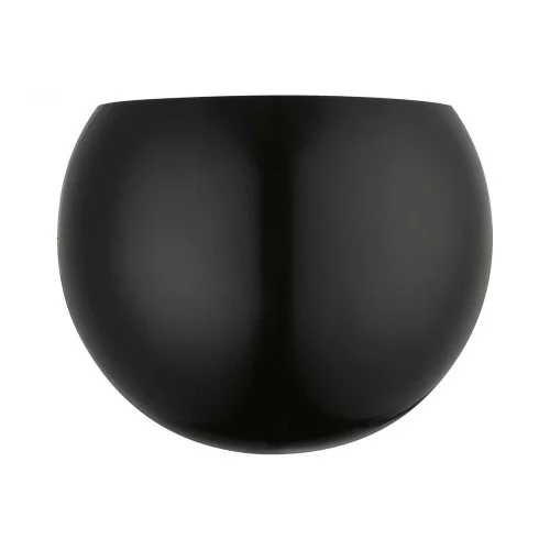 1 Light Shiny Black Wall Sconce (108|40802-68)