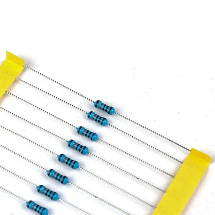 10k Ohm 0.25W Metal Film Resistor (Pack of 100)