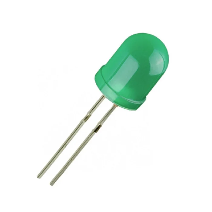 10mm DIP LED Green (50 pcs)