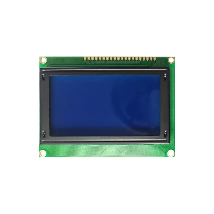 128×64 Blue LCD Display Module – (75x52mm)