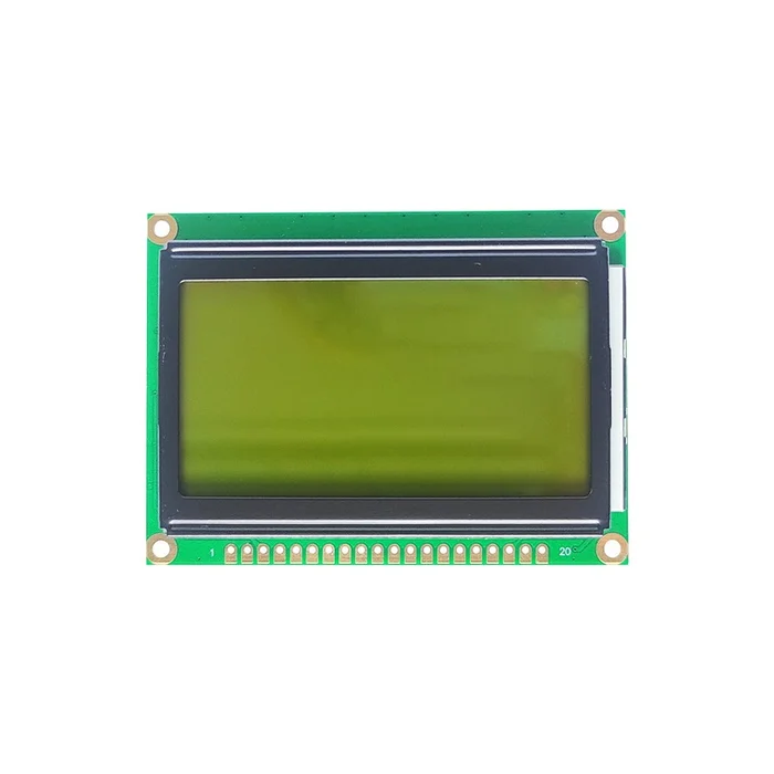 128×64 Graphical LCD Module (Green)