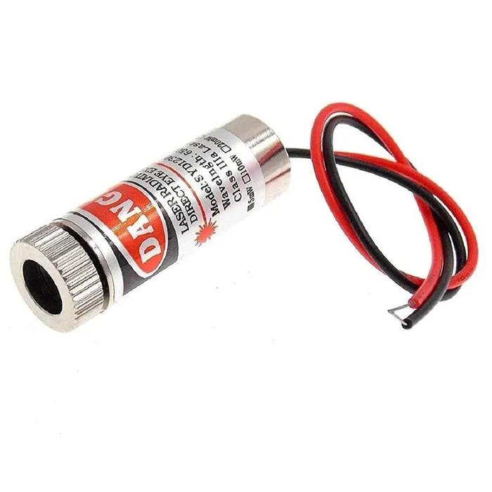 12mm Size 650nm 5mw Red industrial laser