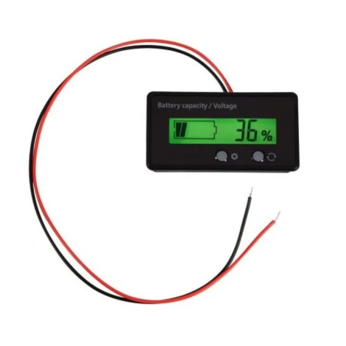 12V-84V Lead-Acid 3-24 Strings Lithium Battery Power Display Meter Power Display GY-6GS Green Self setting - Image 2
