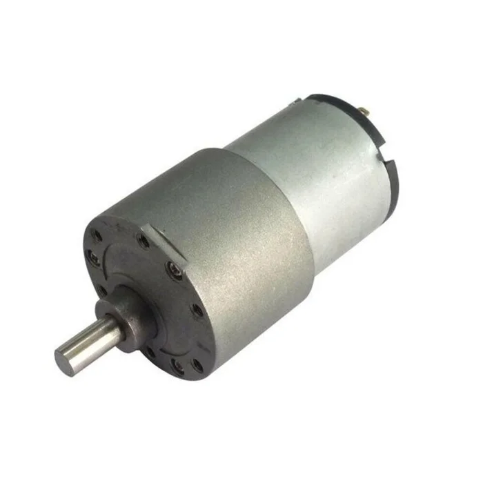 12v DC Gear, Geared Offside Motor 5 rpm (approx) High Torque – Side Shaft