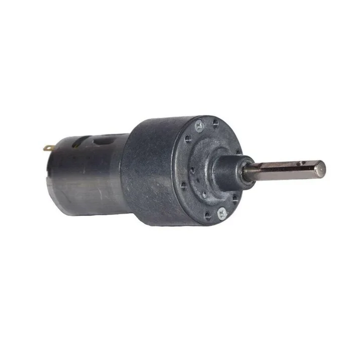 12v DC Johnson Side Shaft Gear, Geared Motor 10 rpm – B Grade