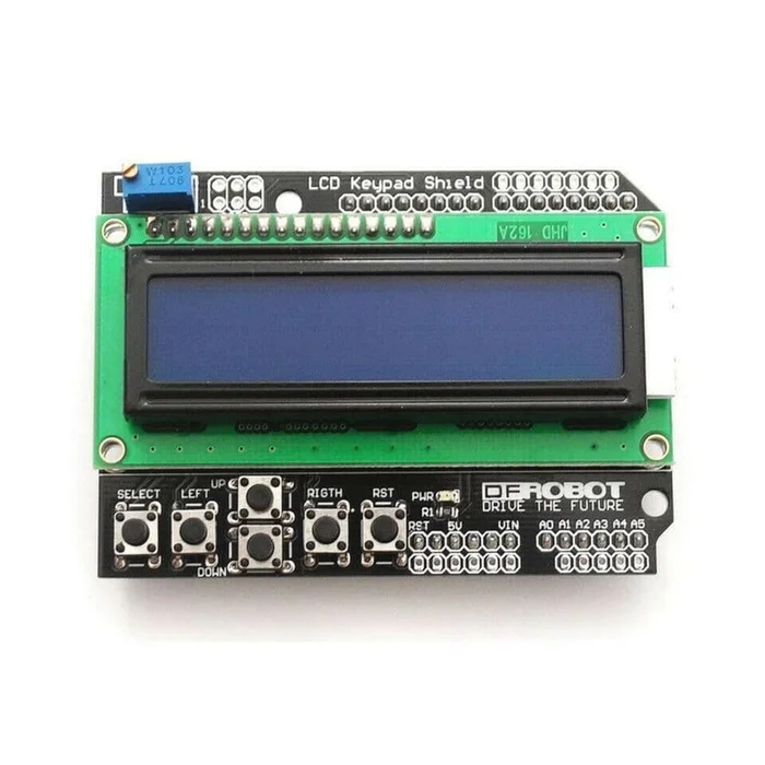 1602 LCD Board Keypad Shield Blue Backlight For Arduino Robot
