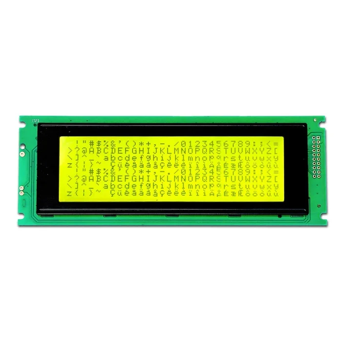 240 x 64 Yellow/Green color DC 5V Character LCD display module (JHD 24064C-732M0)