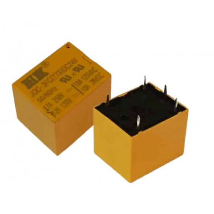 24V 10A PCB Mount Sugar Cube Relay – SPDT (5 pcs)