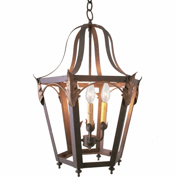 2nd Ave. 117760 Acacia Traditional Rusty Nail Entryway Light Fixture