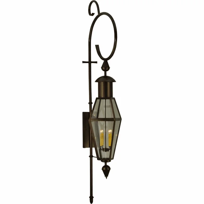 2nd Ave. 125506 August Traditional Timeless Bronze Exterior Wall Lamp