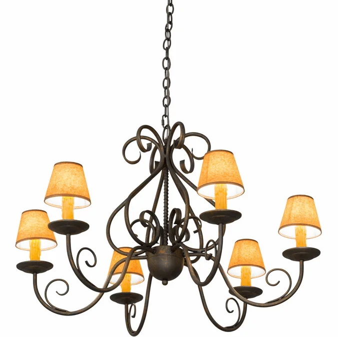 2nd Ave. 182593 Jenna Traditional French Bronze Chandelier Light