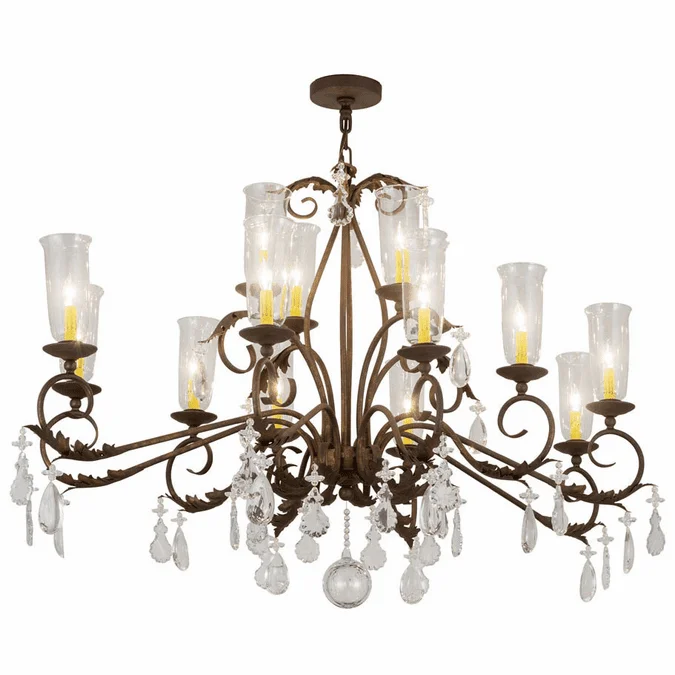 2nd Ave. 183446 Windsor Traditional Gilded Tobacco Lighting Chandelier
