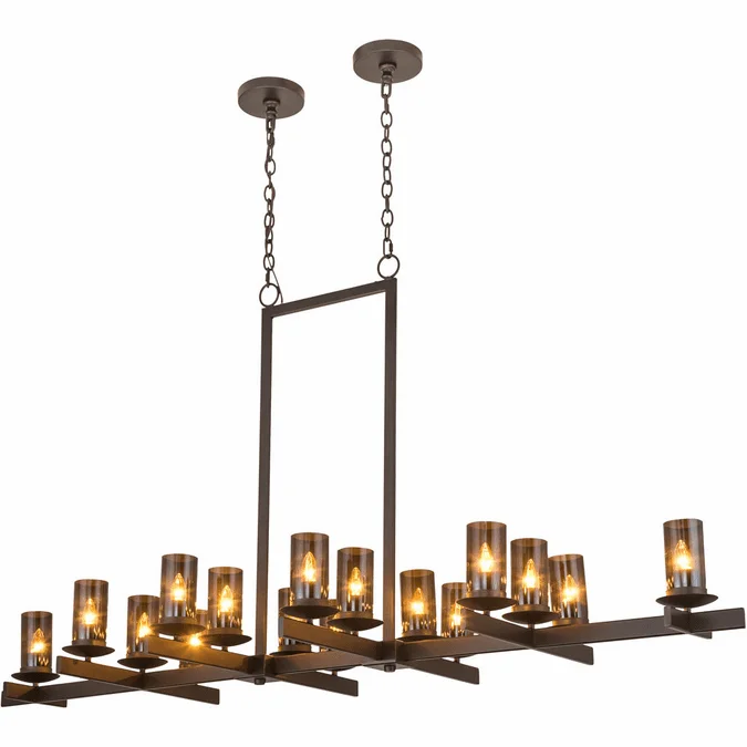 2nd Ave. 183455 Dante Mahogany Bronze Island Lighting