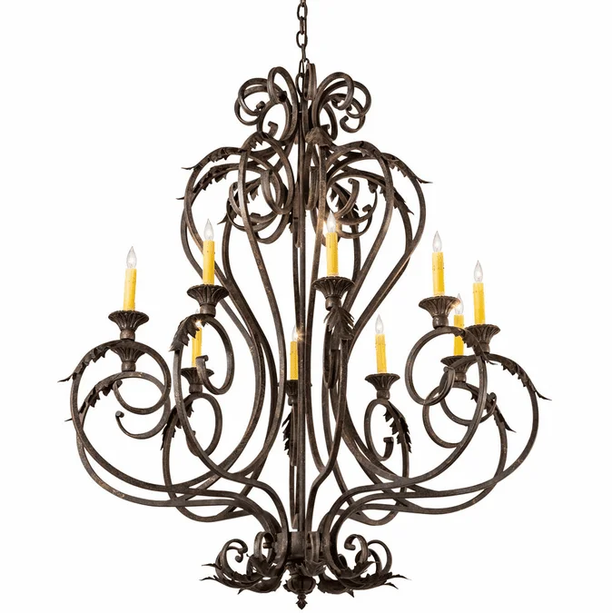 2nd Ave. 210727 Josephine Traditional Antiquity Chandelier Lamp