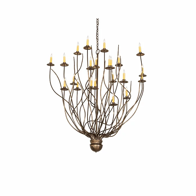 2nd Ave. Lighting 268164 Sycamore Modern Antique Copper Ceiling Chandelier