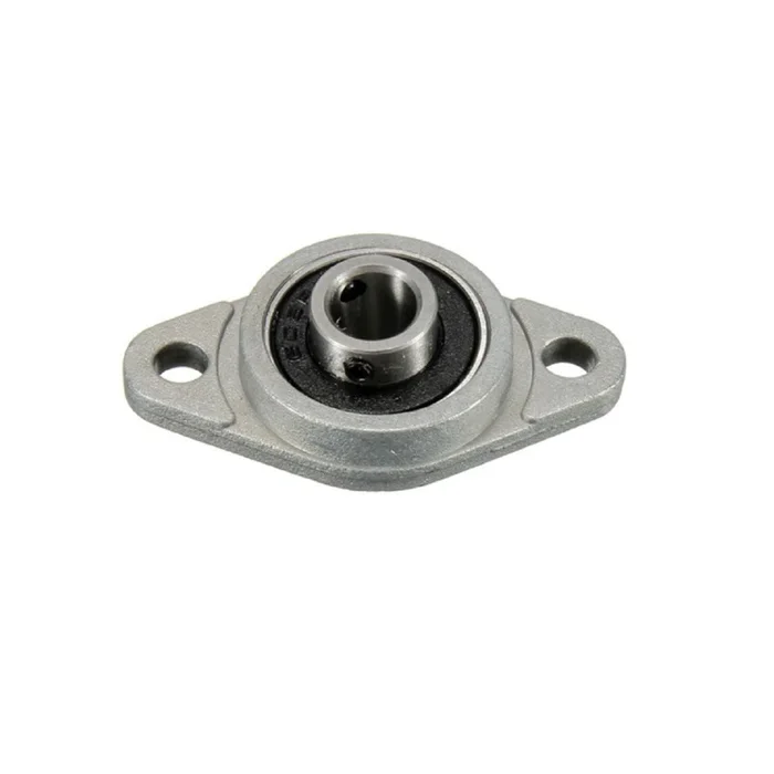 2pcs x 8mm Inner Diameter Zinc Alloy Pillow Block Flange Bearing KFL08