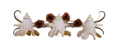 3 Light Three Light Wall Sconce in Ivory (45|13403-E)