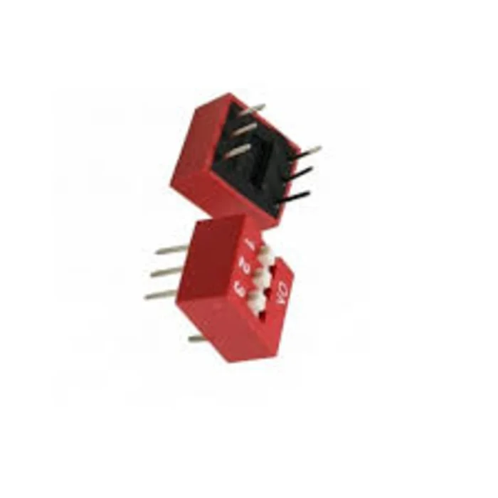 3-Pin Flat Dial switch 2.54mm