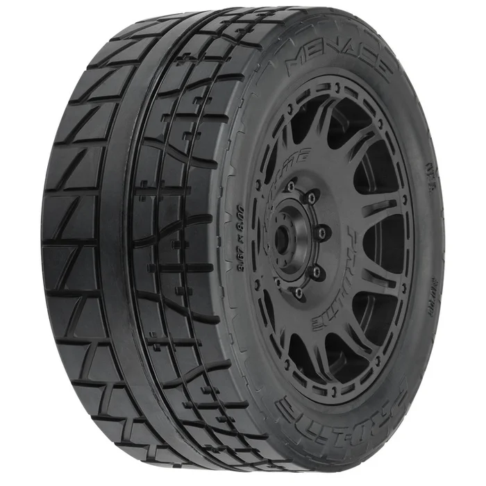 5.7 Menace HP Street M2 Compound Belted Tires for 1/6 Kraton 8S and X-Maxx (PRO1020511)