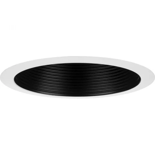6” Black Recessed Step Baffle Trim for 6” Housing (P806N series) (149|P806000-031)