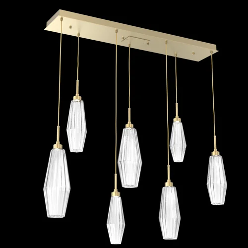 Aalto Linear 7pc Multi-Pendant (1289|PLB0049-07-GB-RC-C01-L3)