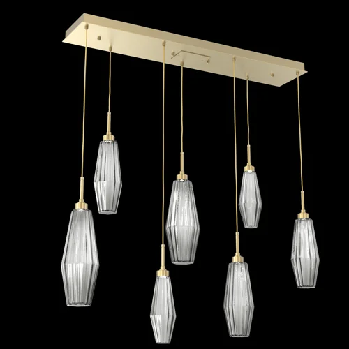 Aalto Linear 7pc Multi-Pendant (1289|PLB0049-07-GB-RS-C01-L3)