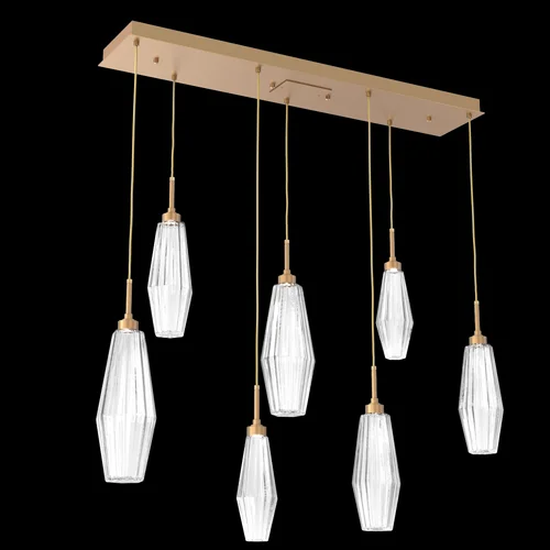 Aalto Linear 7pc Multi-Pendant (1289|PLB0049-07-NB-RC-C01-L1)