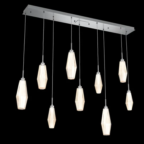 Aalto Linear 9pc Multi-Pendant (1289|PLB0049-09-GM-RA-C01-L1)