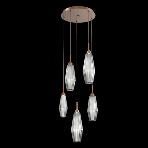 Aalto Round 5pc Multi-Pendant (1289|CHB0049-05-BB-RS-C01-L1)