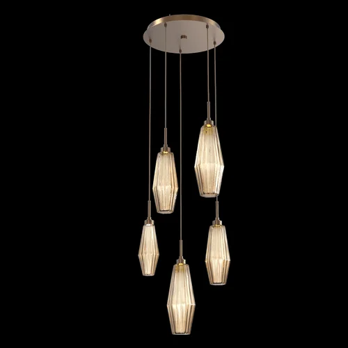 Aalto Round 5pc Multi-Pendant (1289|CHB0049-05-FB-RB-C01-L3)