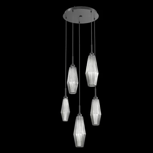 Aalto Round 5pc Multi-Pendant (1289|CHB0049-05-MB-RS-C01-L3)