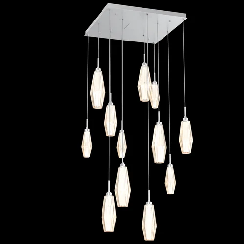 Aalto Square 12pc Multi-Pendant (1289|CHB0049-12-CS-RA-C01-L3)