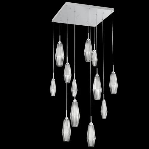 Aalto Square 12pc Multi-Pendant (1289|CHB0049-12-CS-RS-C01-L3)