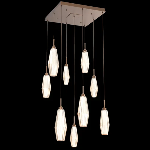 Aalto Square 9pc Multi-Pendant (1289|CHB0049-09-BB-RA-C01-L1)