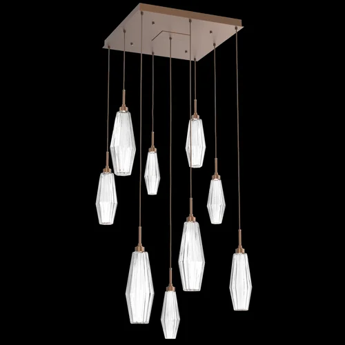 Aalto Square 9pc Multi-Pendant (1289|CHB0049-09-BB-RC-C01-L3)