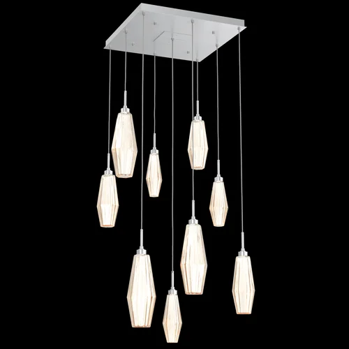Aalto Square 9pc Multi-Pendant (1289|CHB0049-09-CS-RA-C01-L1)