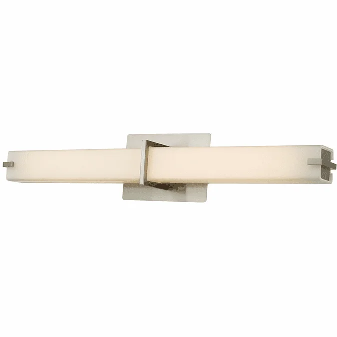 Abra 20090WV-BN Squire Modern Brushed Nickel LED 26″ Bathroom Light Fixture