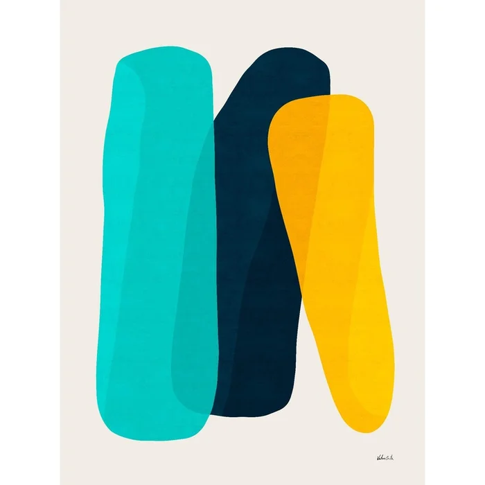 Abstract V Giant Art 72×54 Wall Art|uvre dart murale Giant Art Abstract V 72×54