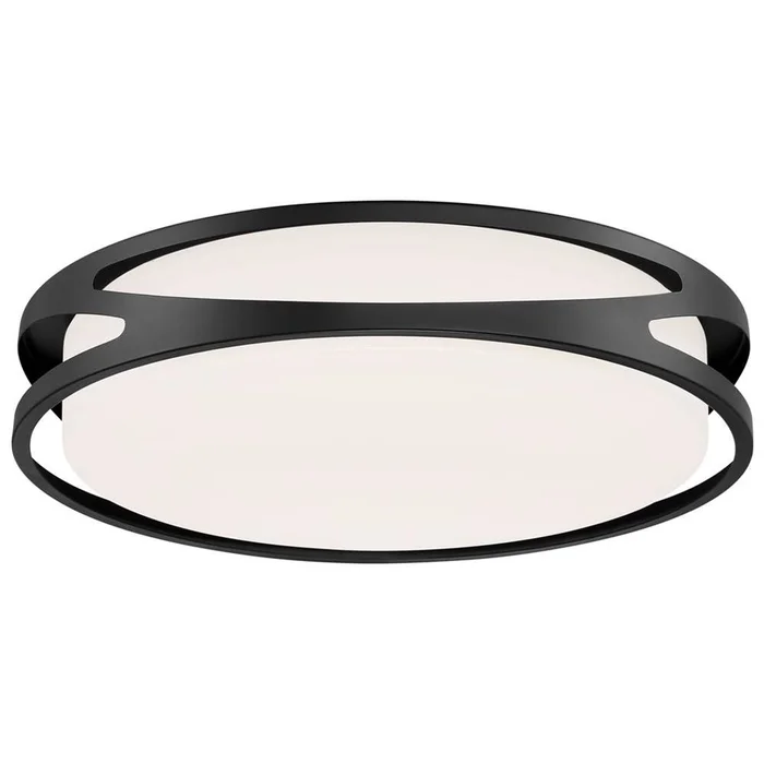 Access Lucia 1-LT LED Flush Mount – Black – 49992LEDD-BL/ACR