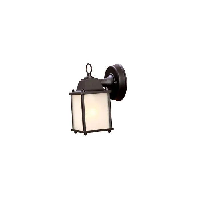 Acclaim Builder’s Choice 1-Light Outdoor Wall Light – Matte Black – 5001BK/FR