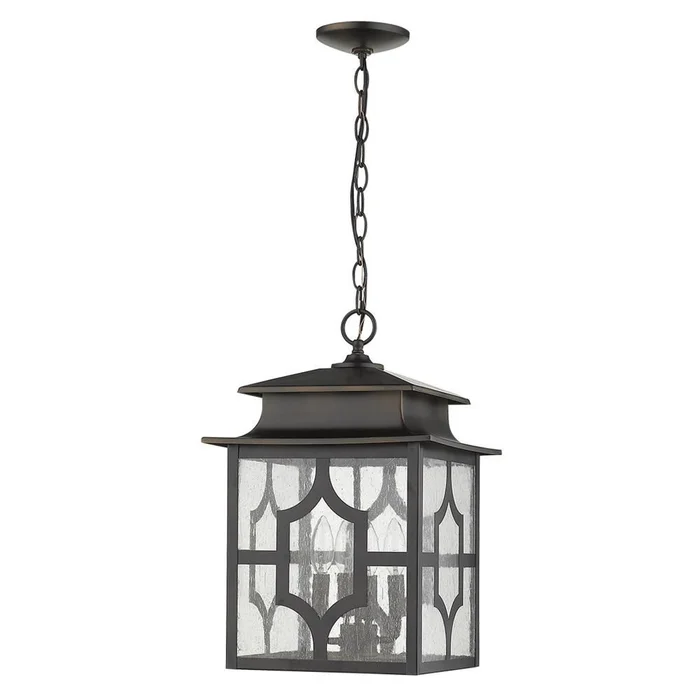 Acclaim Calvert 4-LT Hanging Lantern – Oil-Rubbed Bronze – 1776ORB