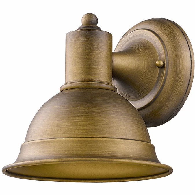 Acclaim Lighting 1500RB Colton Retro Raw Brass Outdoor Wall Sconce Light