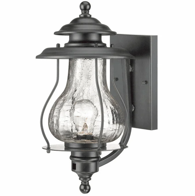 Acclaim Lighting 8201BK Blue Ridge Matte Black Outdoor Wall Light Sconce
