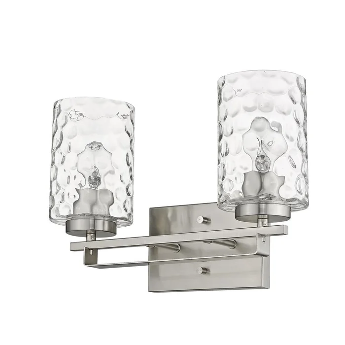 Acclaim Livvy 2-Light Bath Vanity Light – Satin Nickel – IN40011SN