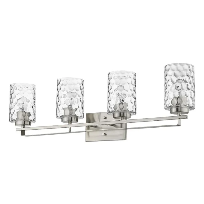 Acclaim Livvy 4-Light Bath Vanity Light – Satin Nickel – IN40013SN