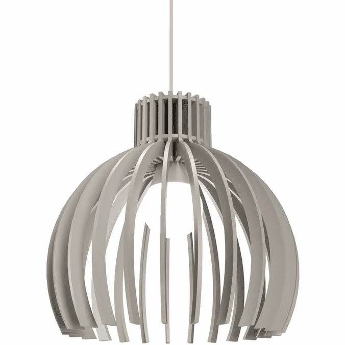 Accord Lighting 1237 Stecche Di Legno Modern 8″ Mini Pendant Lamp