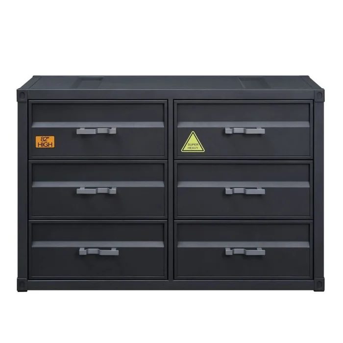 ACME Cargo Dresser in Gunmetal 37955 EST SHIP TIME APPX 4 WEEKS